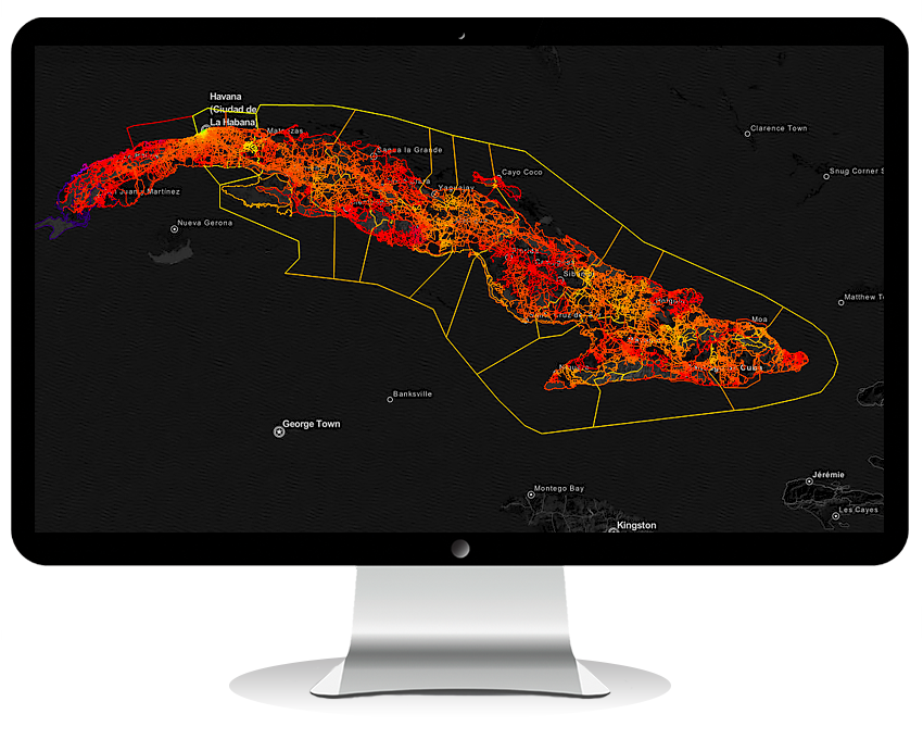 Generate Network Graphs wtih MapLarge Mapping Software