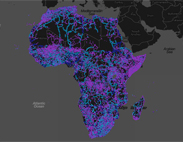 Africa Roads - Purples & Blues