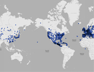 Point map - Global Terror DB